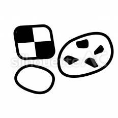 クッキー詰め合わせ クッキー,菓子,詰め合わせのシルエット素材