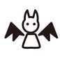 こうもり こうもり,コウモリ,蝙蝠,飛ぶ,悪魔,デビル,羽根,ファンタジー,メルヘンチック,メルヘンのシルエット素材