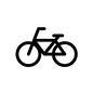 自転車 自転車 駐輪場,自転車,車輪,乗り物,サイクリング,チャリ,街,1台,二輪車,走るのシルエット素材