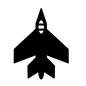 戦闘機 戦闘機 戦闘機,飛行機,軍用機,上から,下から,一基,主力,空軍,軍隊,ミリタリーのシルエット素材