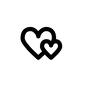 ハート ハートマーク,ハート,優しさ,優しい,おもいやり,大切,心臓,健康診断,ペースメーカー,親子のシルエット素材