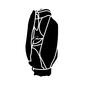 ゴルフバッグ スポーツ,ゴルフ,ゴルフ用品,競技,ゴルフ用具,ゴルフ道具,バッグ,ゴルフバッグのシルエット素材