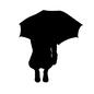 雨の日 しゃがむ 雨の日 しゃがむ 人物,しゃがむ,かがむ,カサ,傘,梅雨,雨,雨天,雨降り,降水のシルエット素材