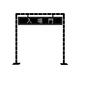 入場門 入場門,出入口,アーケード,運動,スポーツ,体育,運動会,競技会,スポーツの秋,秋のシルエット素材