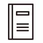 白いノート 白いノート ノート,本,教科書,問題集,参考書,1冊,白抜き,受験,勉強,道具のシルエット素材
