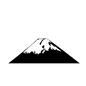 富士山 富士山,山,雪,世界遺産,景色,風景,お正月,新年,風物詩のシルエット素材