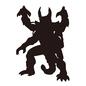 魔王 魔王 魔王,悪魔,悪役,悪者,怪物,立つ,全身,尾,角,昆虫のシルエット素材