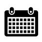 カレンダー カレンダー,暦,卓上カレンダー,月めくり,月カレンダー,正面,予定表,予定,デスク用,アイコンのシルエット素材