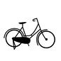 自転車 自転車 自転車,二輪,チャリ,サイクリング,ママチャリ,1人乗り,走行,乗り物,横向き,駐輪場のシルエット素材
