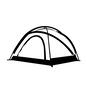 テント テント アウトドア,キャンプ,テント,ワンタッチテント,ポップアップテント,アウトドアグッズ,アーチ型,入口,アウトドア用品,簡易テントのシルエット素材