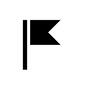 旗 旗 旗,こどもの日,運動会,目印,記号,印,地図,ゴール,スタート,出発のシルエット素材
