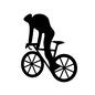 サイクリング サイクリング サイクリング,人物,自転車,ロードバイク,乗る,乗り物,ヘルメット,リュック,スポーツ,スポーツの秋のシルエット素材