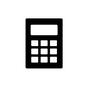 電卓 電卓 電卓,計算機,四角形,計算,アイテム,会計,道具のシルエット素材