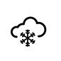 雪 雪 雪,雪景色,マーク,天気,天候,雲,曇り,冬,ウインター,降雪のシルエット素材
