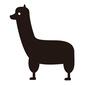 アルパカ アルパカ,羊駱駝,家畜,放牧,ラマ,リャマ,生き物,生物,動物,アニマルのシルエット素材