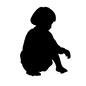 座る人 子供 座る人 子供 横,リラックス,横向き,男の子,男性,男,子供,座る人,人物,人のシルエット素材