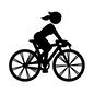 サイクリング サイクリング サイクリング,自転車,レース,女性,ロードレース,エコ通勤,エコ通学,乗り物,乗る,漕ぐのシルエット素材