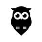 ふくろう ふくろう ふくろう,フクロウ,梟,オーク,ミミズク,夜行性,鳥,野鳥,キャラクター,マスコットのシルエット素材