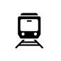 電車 電車 乗り物,列車,電車,路線,車両,正面,線路,JR,鉄道,交通機関のシルエット素材