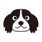 小型犬 小型犬 小型犬,ペンダント耳,シーズー,ペット,飼い犬,愛犬,イヌ,いぬ,生物,生き物のシルエット素材