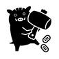 いのしし いのしし 打ち出の小槌,小づち,小槌,小判,2019,年賀状,亥年,亥,猪,いのししのシルエット素材