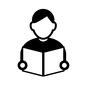 受験勉強 受験勉強 外出自粛,ステイホーム,受験勉強,試験勉強,本を読む,人,人物,男性,本,参考書のシルエット素材