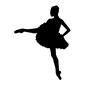 バレリーナ ダンサー,バレリーナ,クラシックバレエ,クラシック,バレエ,踊る,女性,全身,バレエポーズ,衣装のシルエット素材