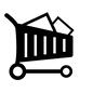 買い物かご 買い物かご,カート,買い物カート,商品,ポチる,入れる,ネットショッピング,ネット,アイコン,素材のシルエット素材