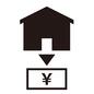 不動産 不動産 一戸建て,戸建て,マイホーム,売却,お金,日本円,紙幣,家,物件,不動産のシルエット素材