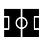 サッカーコート サッカーコート フットサル,コート,サッカーコート,サッカー,運動,サッカー場,一面,スポーツ,アイコンのシルエット素材