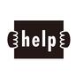 ヘルプ ヘルプ 看板,ヘルプボード,メッセージボード,ヘルプカード,ヘルプ,助けて,救助,被災者,要救助者,ボランティアのシルエット素材