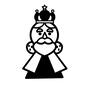 王様 王様,王,国王,男性,おじいさん,老人,冠,王冠,クラウン,ファンタジーのシルエット素材
