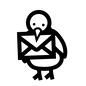 伝書鳩 伝書鳩 郵便,伝書鳩,はと,ハト,鳩,トリ,とり,鳥,咥える,手紙のシルエット素材