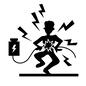 感電する男性 感電する男性 人,人物,男性,感電,ビリビリ,電気,危険,危ない,コードのシルエット素材