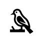 鳥 鳥 鳥,野鳥,枝,横向き,小鳥,一羽,自然,木,ワンダーフォーゲル,林のシルエット素材