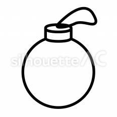 オーナメント オーナメント,丸,吊り下げのシルエット素材