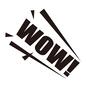WOW WOW WOW,WOW!,英語,アメコミ,ワオ,効果音,斜め,漫画,セリフ,驚きのシルエット素材