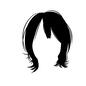 髪型 ミディアム,髪,髪型,ヘア,ヘアスタイル,スタイリング,かつら,ウィッグ,女性,女のシルエット素材