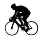 競輪 競輪 競輪,競輪用自転車,自転車,スポーツ,乗り物,運動,競技,アスリート,選手,人物のシルエット素材