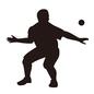 ゲーリックハンドボール ゲーリックハンドボール ゲーリックハンドボール,ボール,マイナースポーツ,スポーツ,競技,選手,プレー,試合,人物,男性のシルエット素材