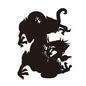 虎 虎 虎,妖怪,ボン,韓国,空想の動物,空想,伝説,想像,生き物,龍のシルエット素材