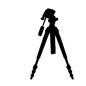 三脚 三脚,スタンド,レバー,カメラ,写真,撮影,撮る,機械,撮影機器,アイテムのシルエット素材