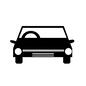 クラシックカー クラシックカー 乗用車,クラシックカー,レトロカー,車,カー,自動車,乗り物,一台,普通車のシルエット素材