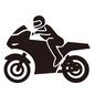 バイクレース バイク,乗り物,二輪車,自動二輪,オートバイ,二輪,横向き,側面,バイクレース,オートレースのシルエット素材