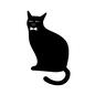 猫 猫 猫,ネコ,ねこ,動物,生き物,ペット,キャラクター,かわいい,アニメ,アニメーションのシルエット素材