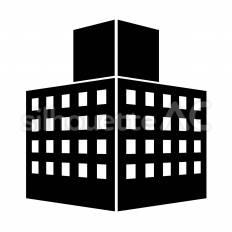 屋上広告塔 屋上,広告塔,ビルのシルエット素材