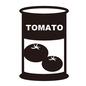 缶詰 缶詰 トマト,缶詰,トマトの缶詰,英語,単語,ラベル,食品,食材,食べ物,食べもののシルエット素材