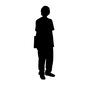 医師 医師 カルテ,医療,医師,医者,先生,白衣,男性,男,人物,人のシルエット素材