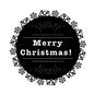 クリスマスラベル クリスマスラベル メリークリスマス,英語,結晶,雪の結晶,クリスマス,クリスマスイヴ,12月,冬,クリスマスイブ,イブのシルエット素材