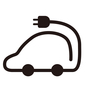 電気自動車 電気自動車 電気自動車,エコカー,エネルギー,車,乗り物,sdgs,環境問題,低公害車,クリーンエネルギー,コンセントのシルエット素材